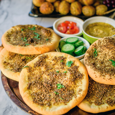 Yemeni Malooga Flatbread